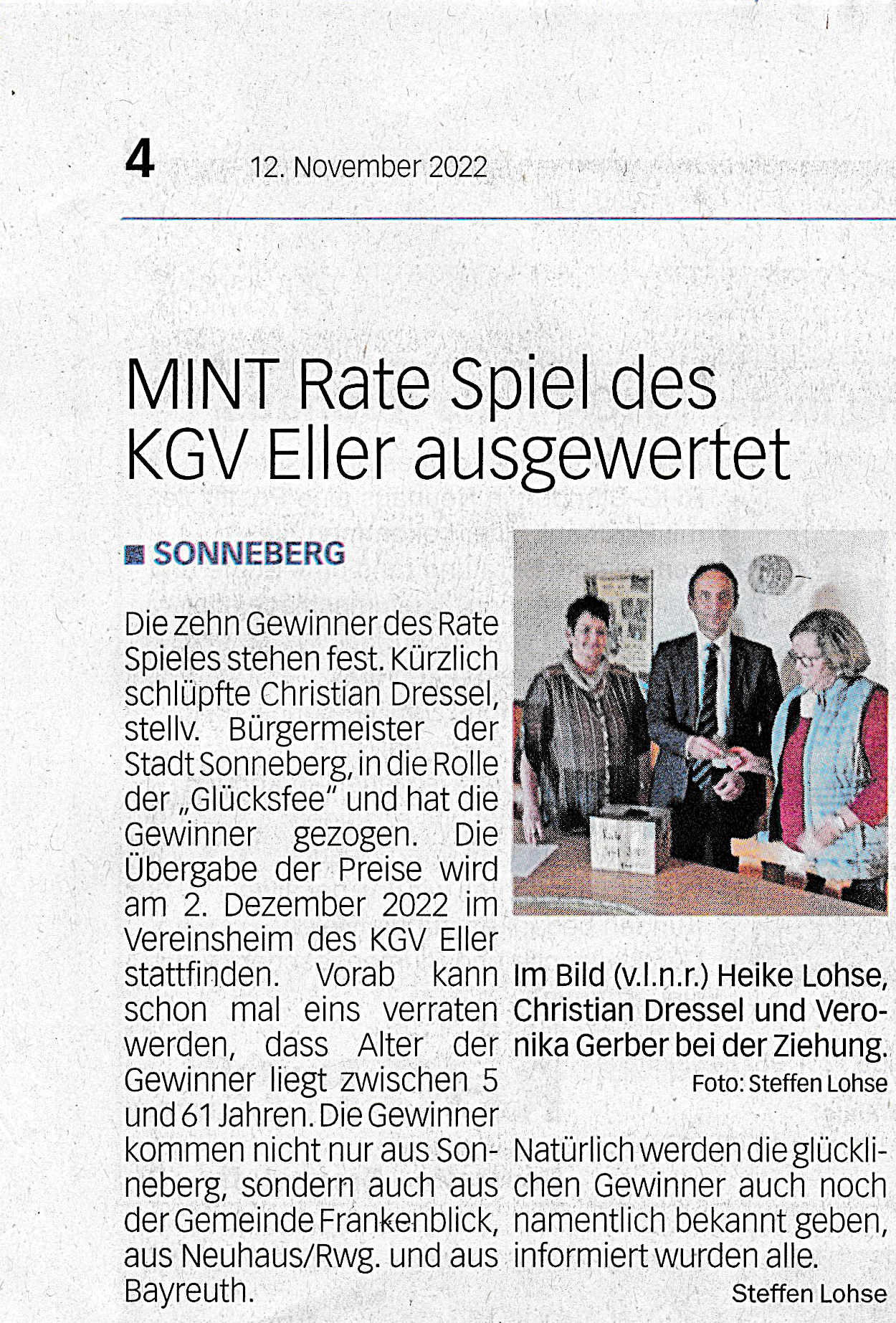 Presseartikel